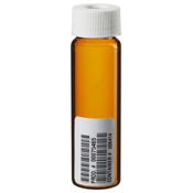 I-Chem™ Amber VOA Glass Vial, 0.125" Unbonded Septum, Certified, 40 mL, S346-0040