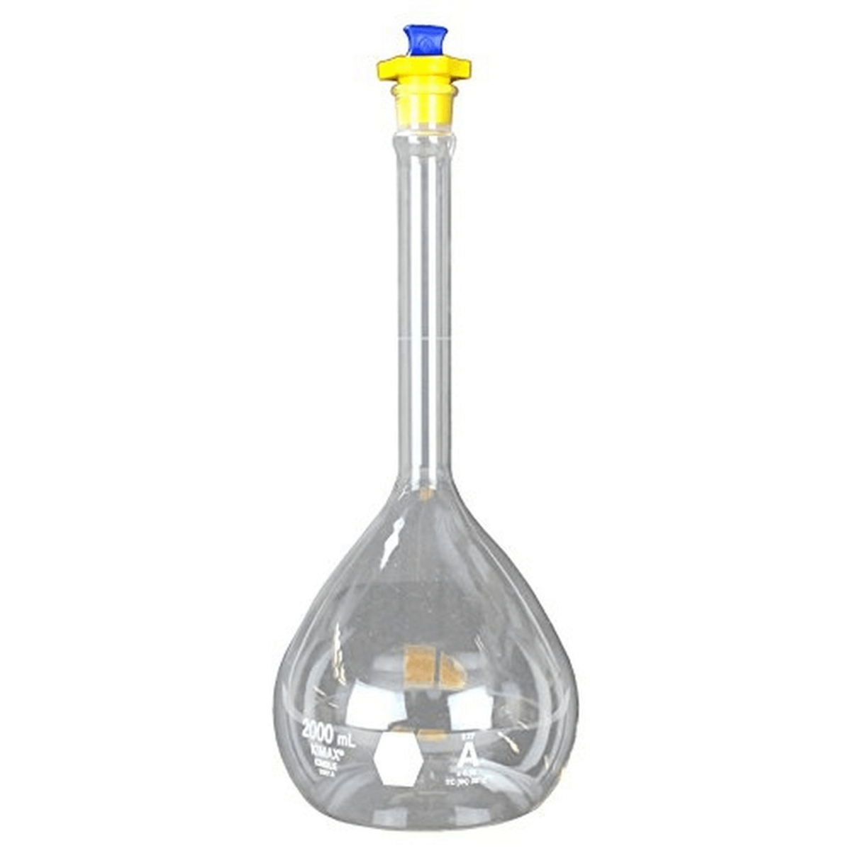 Kimble® Class A Volumetric Flask w/ Polyethylene Stopper