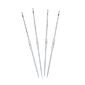 Kimax® Class A Color-Coded Volumetric Pipets, Serialized/Certified, 2 mL, Case of 6, 37006-2