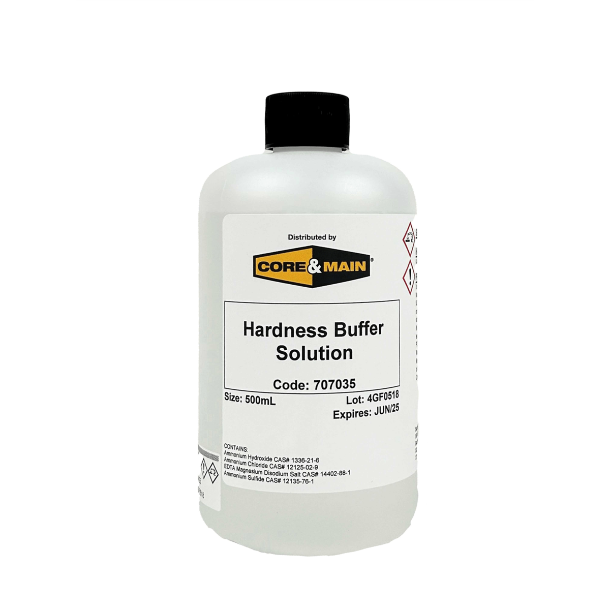Core & Main Hardness Buffer Solution, 500 mL