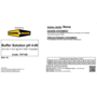 Core & Main pH Buffer Solution, pH 4.00, Red, 4 L Cubitainer