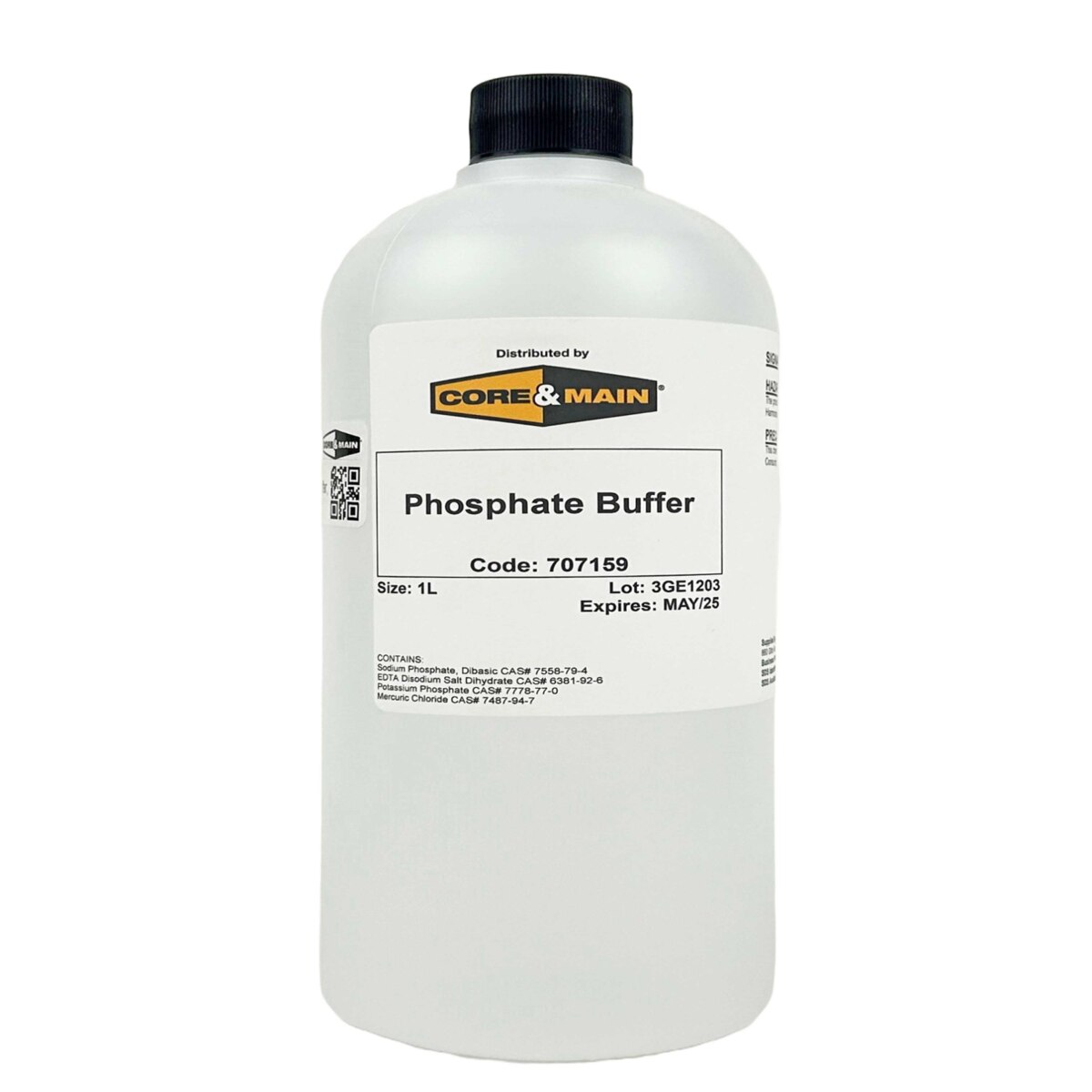 Core & Main Phosphate Buffer, pH 7.2, 1 L