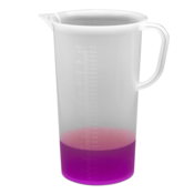 SP Bel-Art Tall Form Polypropylene Graduated Pitcher, 3000 mL, F28993-0000