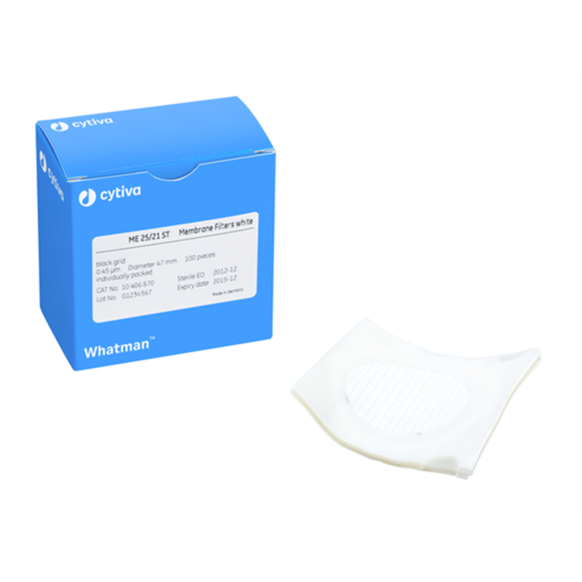Whatman Sterile Mixed Cellulose Ester Membrane Filters w/ Pad