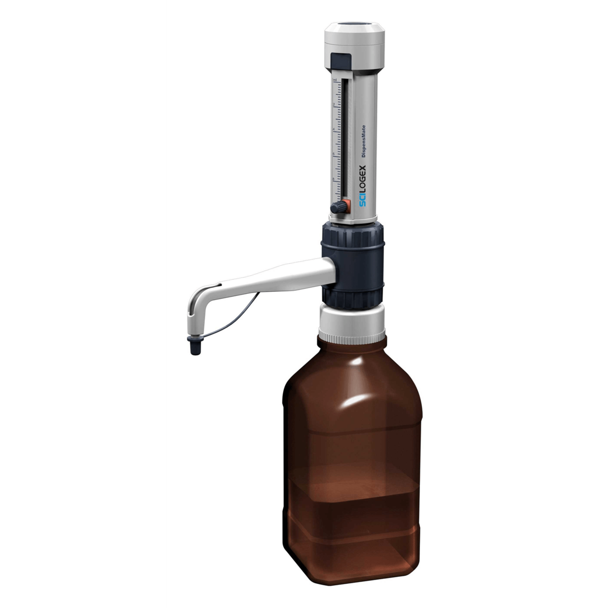 Scilogex SCI-Spense Bottletop Dispenser, 0.5 to 5 mL, 731100019999