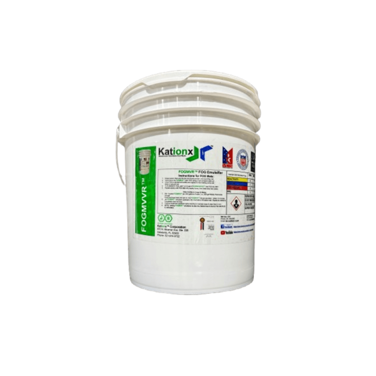 Kationx™ FOGMVR™ (KCD™) Fat Oil Grease (F.O.G.) Control