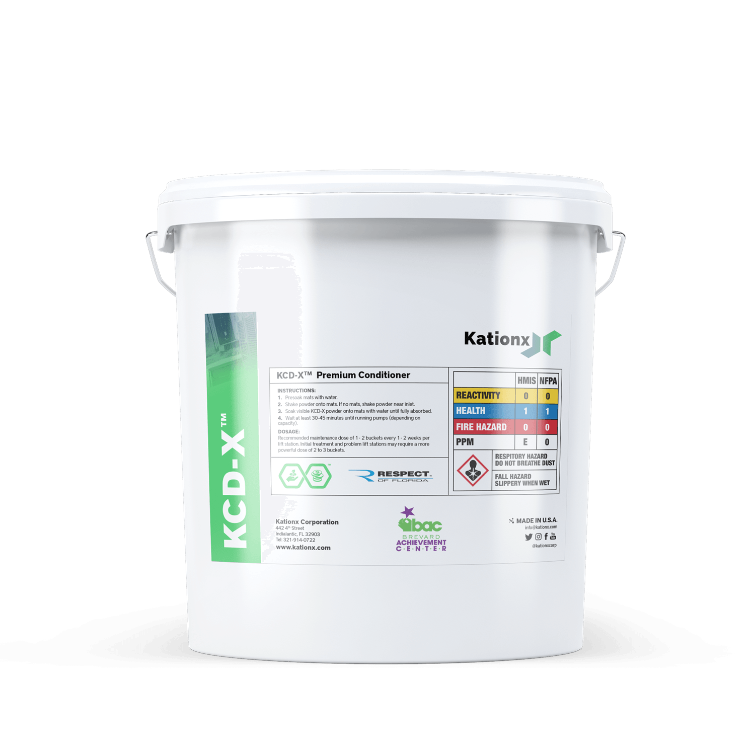 Kationx™ ODR+FOG™ (KCDX™) H2S, Odor and FOG Remover