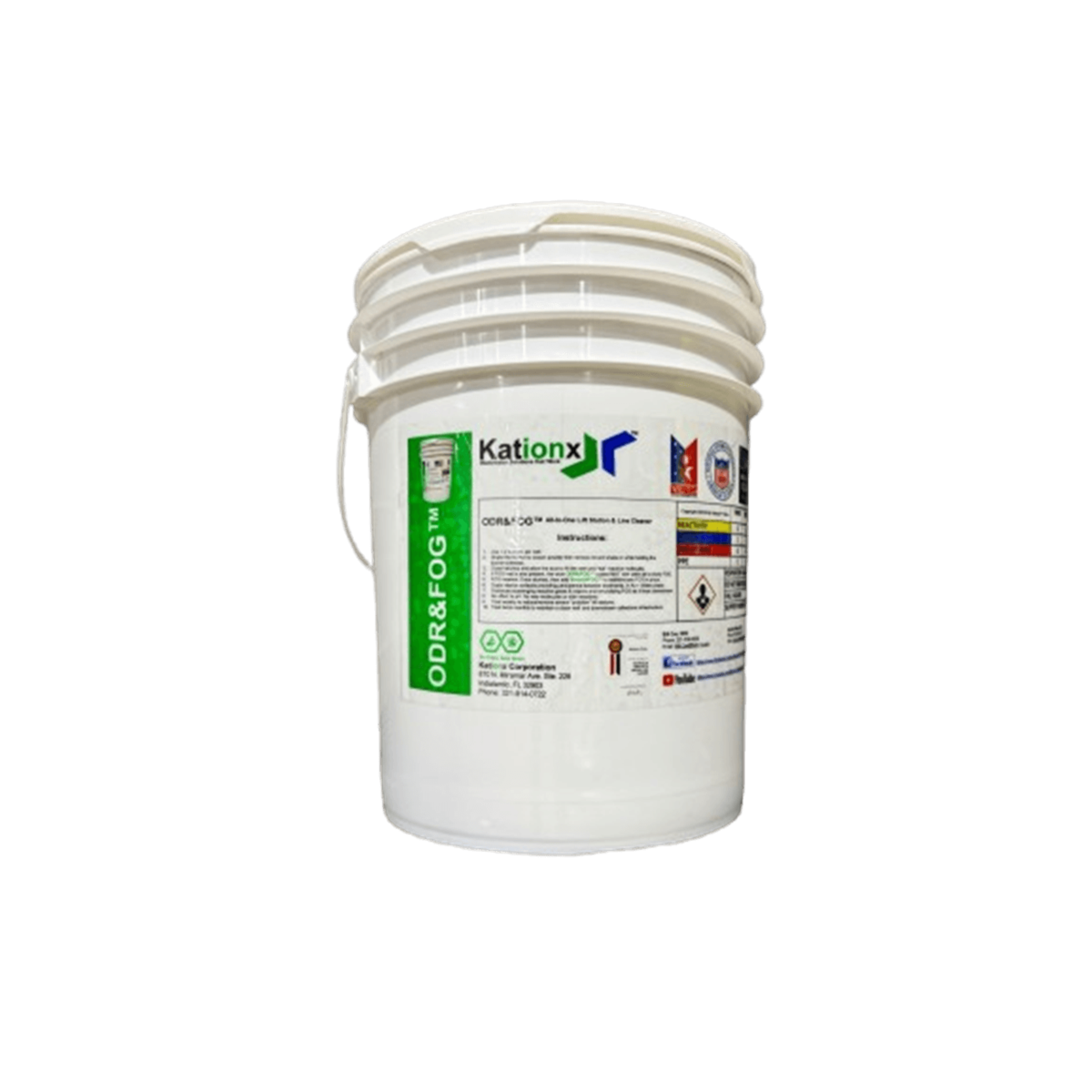 Kationx™ ODR&FOG™ (KCDX™) H2S, Odor & FOG Remover